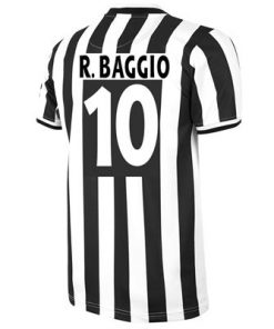 Juventus Retro Voetbalshirt 1994-1995 + R. Baggio 10