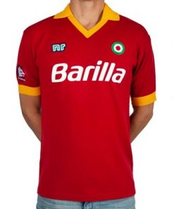 NR Nicola Raccuglia - AS Roma Official Retro Voetbalshirt 1986-1987 +